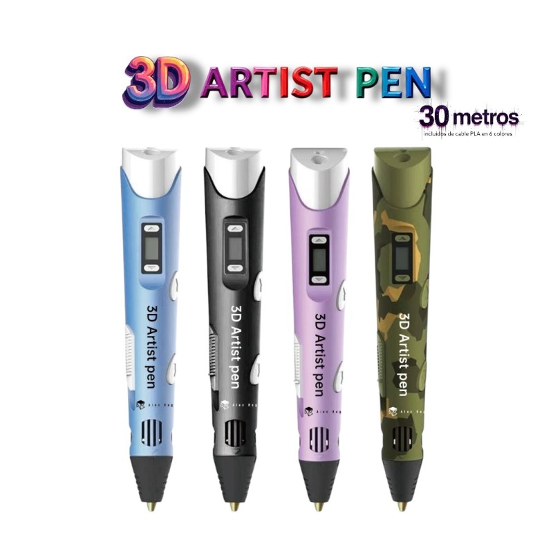 3D ARTIST PEN C/ 6 COLORES DE RECAMBIOS ,4 COLORES 3D ARTIST PEN C/ 6 COLORES DE RECAMBIOS ,4 COLORES