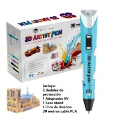 3D ARTIST PEN C/ 6 COLORES DE RECAMBIOS ,4 COLORES 3D ARTIST PEN C/ 6 COLORES DE RECAMBIOS ,4 COLORES