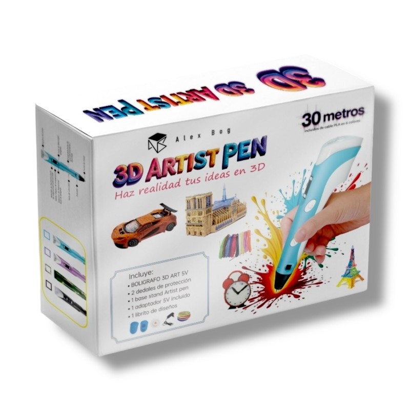 3D ARTIST PEN C/ 6 COLORES DE RECAMBIOS ,4 COLORES 3D ARTIST PEN C/ 6 COLORES DE RECAMBIOS ,4 COLORES