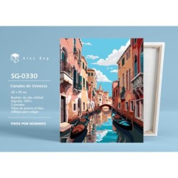 PINTAR POR NUMEROS VENECIA PINTAR POR NUMEROS VENECIA