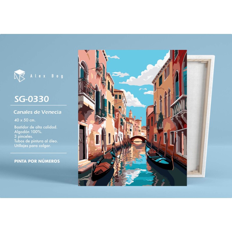 PINTAR POR NUMEROS VENECIA PINTAR POR NUMEROS VENECIA