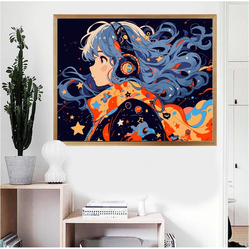 PINTAR POR NUMEROS FANTASY GIRL PINTAR POR NUMEROS FANTASY GIRL