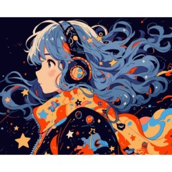 PINTAR POR NUMEROS FANTASY GIRL PINTAR POR NUMEROS FANTASY GIRL