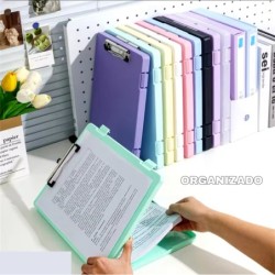 CARPETA BASE ESCRITURA CON CLIP,4 COLORES CARPETA BASE ESCRITURA CON CLIP,4 COLORES