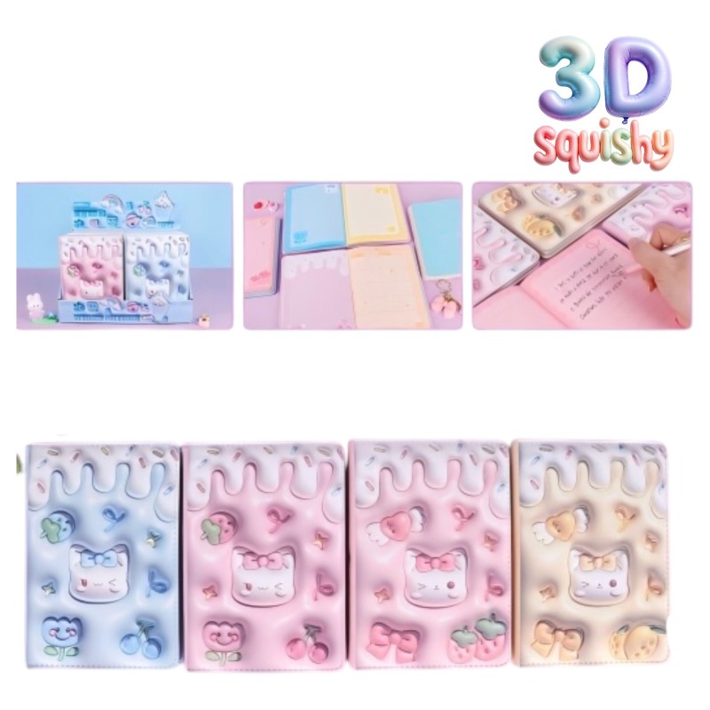 EXP.12 LIBRETAS 3D LAZOS Y CORAZONES,4 DISEÑOS EXP.12 LIBRETAS 3D LAZOS Y CORAZONES,4 DISEÑOS