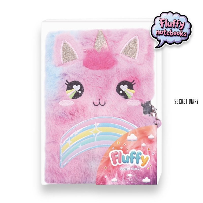 EXP.12 LIBRETAS FLUFFY C/ CANDADO 80 GRS.SURTIDOS EXP.12 LIBRETAS FLUFFY C/ CANDADO 80 GRS.SURTIDOS