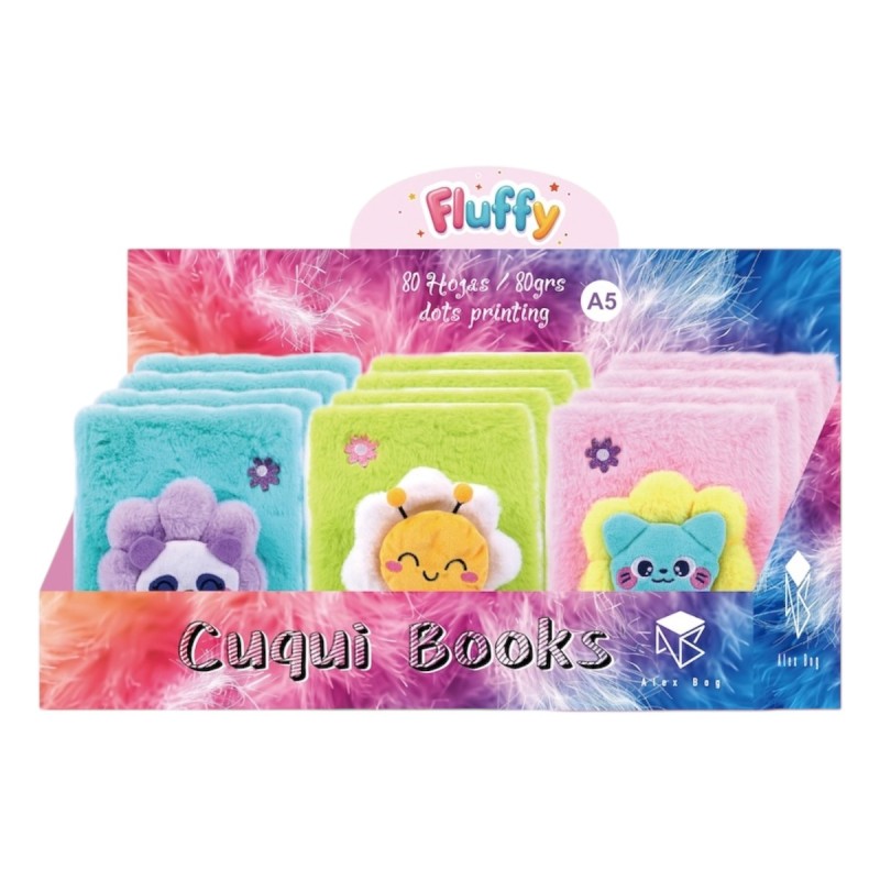 EXP.12 LIBRETAS FLUFFY 80 GRS./80 HOJAS SUNFLOWERS EXP.12 LIBRETAS FLUFFY 80 GRS./80 HOJAS SUNFLOWERS