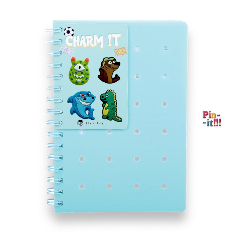 EXP.16 LIBRETAS CON ANILLAS Y HOLE PINS 4 COLORES EXP.16 LIBRETAS CON ANILLAS Y HOLE PINS 4 COLORES
