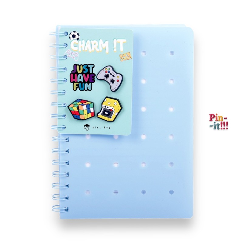 EXP.16 LIBRETAS CON ANILLAS Y HOLE PINS 4 COLORES EXP.16 LIBRETAS CON ANILLAS Y HOLE PINS 4 COLORES