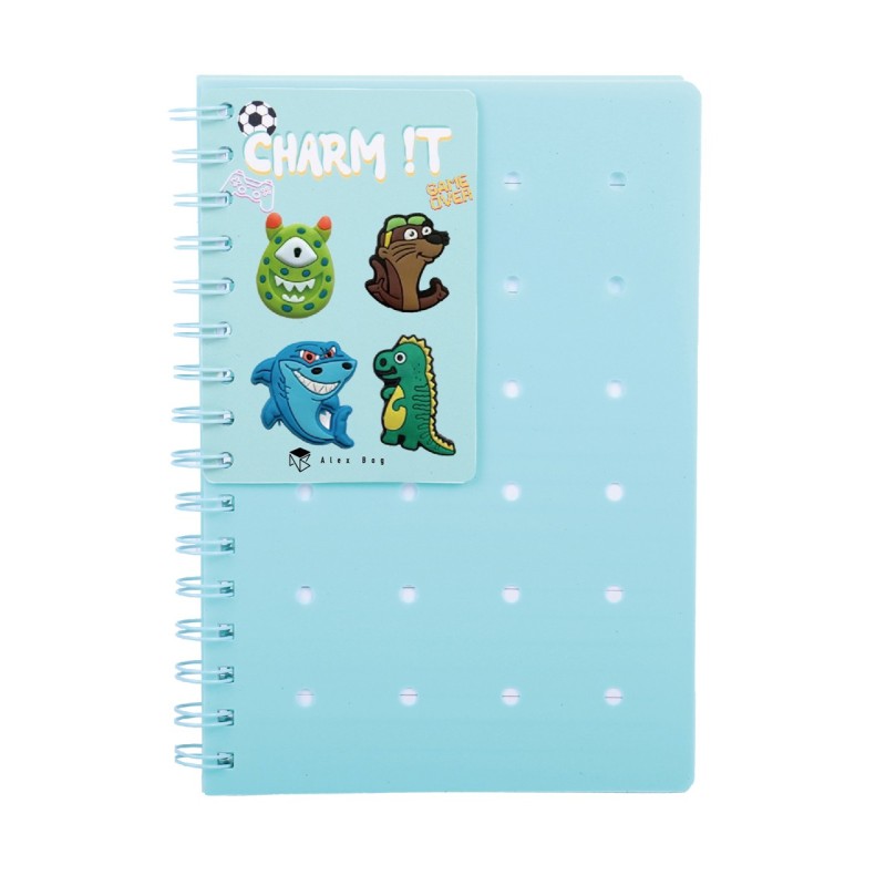 EXP.16 LIBRETAS CON ANILLAS Y HOLE PINS 4 COLORES EXP.16 LIBRETAS CON ANILLAS Y HOLE PINS 4 COLORES