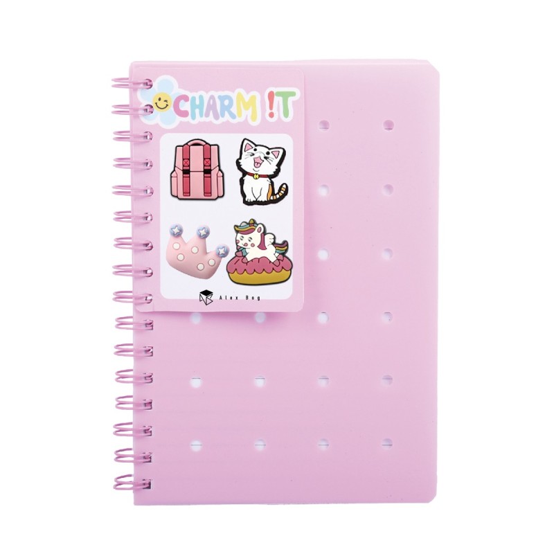 EXP.16 LIBRETAS CON ANILLAS Y HOLE PINS 4 COLORES EXP.16 LIBRETAS CON ANILLAS Y HOLE PINS 4 COLORES