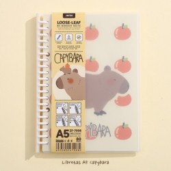 PACK 4 LIBRETAS A5 CAPYBARA FRUITS PACK 4 LIBRETAS A5 CAPYBARA FRUITS