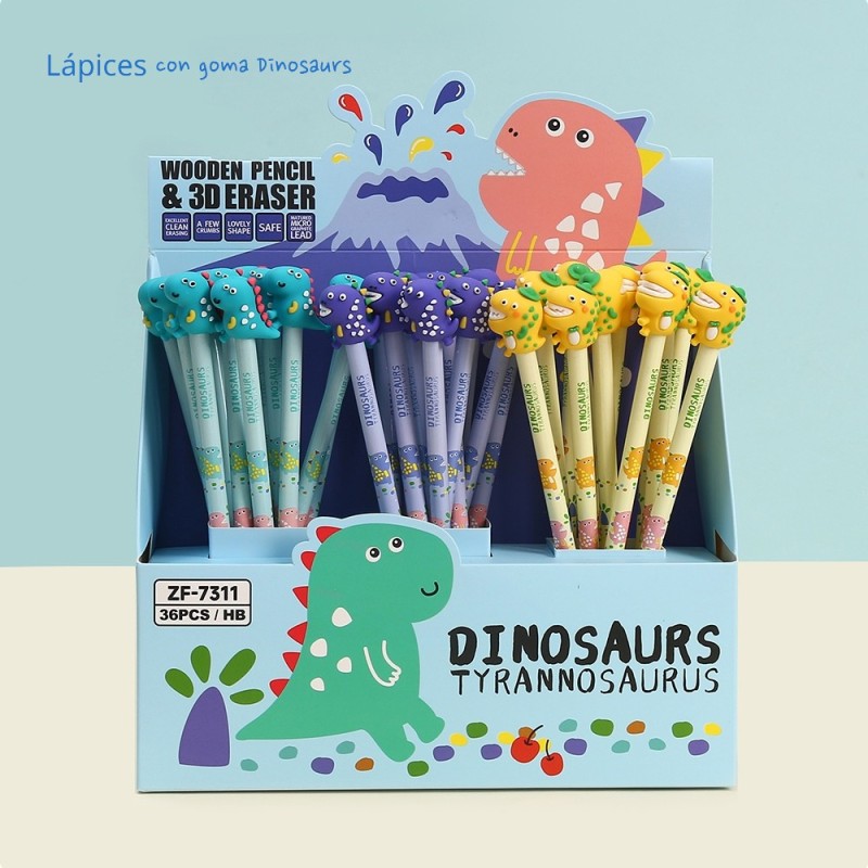 EXP.36 LAPICES CON GOMA 3D CATS EXP.36 LAPICES CON GOMA 3D CATS