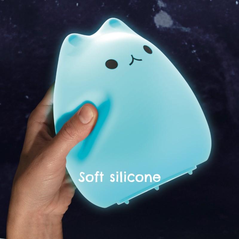 LAMPARA SILICONA CAT CAMBIO COLOR RGB LAMPARA SILICONA CAT CAMBIO COLOR RGB