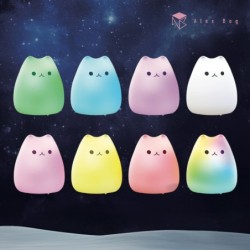 LAMPARA SILICONA CAT CAMBIO COLOR RGB LAMPARA SILICONA CAT CAMBIO COLOR RGB