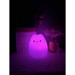 LAMPARA SILICONA CAT CAMBIO COLOR RGB LAMPARA SILICONA CAT CAMBIO COLOR RGB