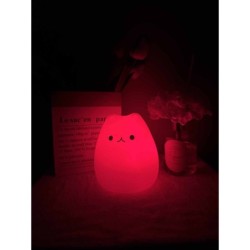 LAMPARA SILICONA CAT CAMBIO COLOR RGB LAMPARA SILICONA CAT CAMBIO COLOR RGB