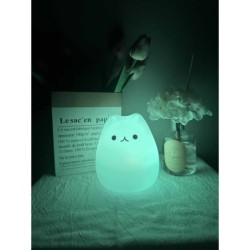 LAMPARA SILICONA CAT CAMBIO COLOR RGB LAMPARA SILICONA CAT CAMBIO COLOR RGB