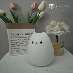 LAMPARA SILICONA CAT CAMBIO COLOR RGB LAMPARA SILICONA CAT CAMBIO COLOR RGB