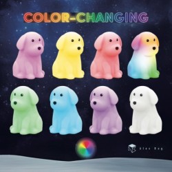 LAMPARA SILICONA DOG CAMBIO COLOR RGB LAMPARA SILICONA DOG CAMBIO COLOR RGB