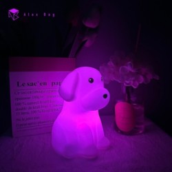 LAMPARA SILICONA DOG CAMBIO COLOR RGB LAMPARA SILICONA DOG CAMBIO COLOR RGB