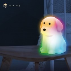 LAMPARA SILICONA DOG CAMBIO COLOR RGB LAMPARA SILICONA DOG CAMBIO COLOR RGB