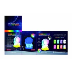 LAMPARA SILICONA ASTRONAUTA CAMBIO COLOR RGB LAMPARA SILICONA ASTRONAUTA CAMBIO COLOR RGB