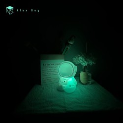 LAMPARA SILICONA ASTRONAUTA CAMBIO COLOR RGB LAMPARA SILICONA ASTRONAUTA CAMBIO COLOR RGB