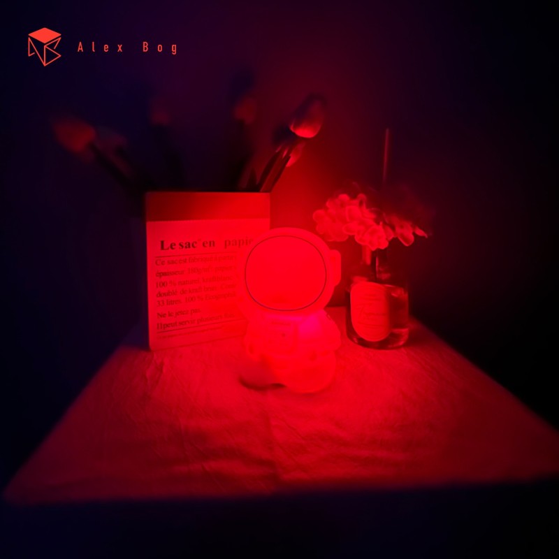 LAMPARA SILICONA ASTRONAUTA CAMBIO COLOR RGB LAMPARA SILICONA ASTRONAUTA CAMBIO COLOR RGB