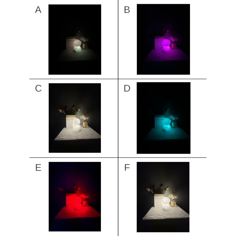 LAMPARA SILICONA ASTRONAUTA CAMBIO COLOR RGB LAMPARA SILICONA ASTRONAUTA CAMBIO COLOR RGB