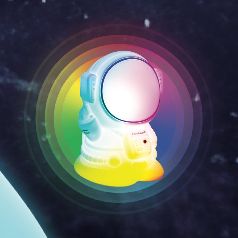 LAMPARA SILICONA ASTRONAUTA CAMBIO COLOR RGB LAMPARA SILICONA ASTRONAUTA CAMBIO COLOR RGB