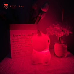 LAMPARA SILICONA UNICORN CAMBIO COLOR RGB LAMPARA SILICONA UNICORN CAMBIO COLOR RGB