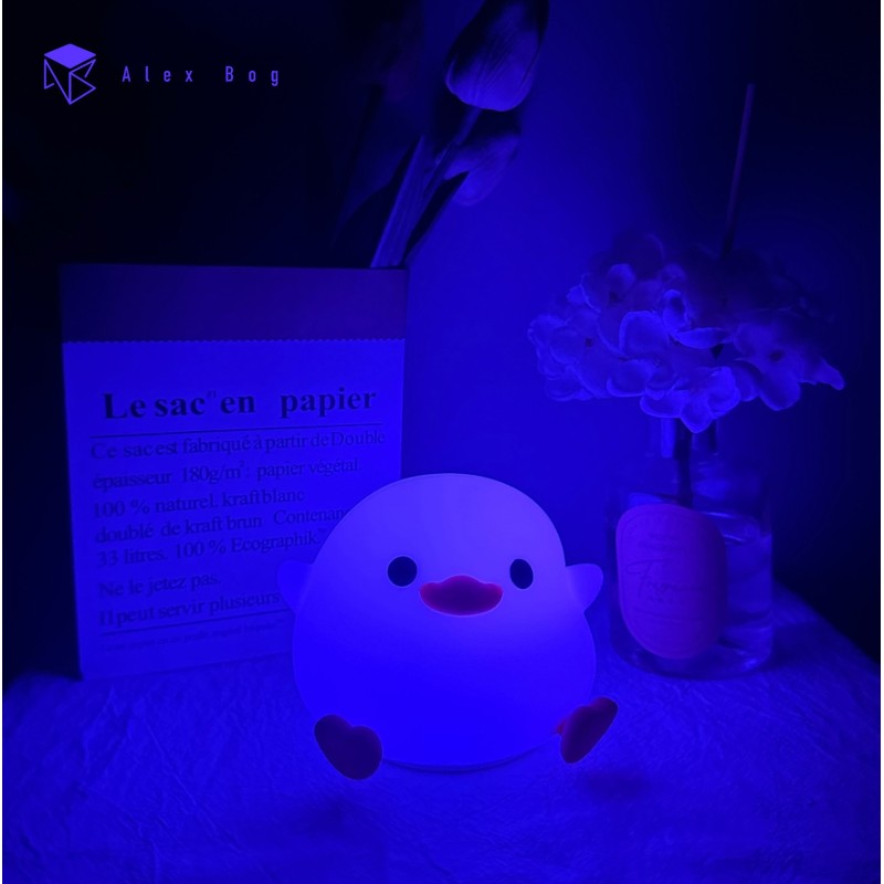 LAMPARA SILICONA DUCK CAMBIO COLOR RGB LAMPARA SILICONA DUCK CAMBIO COLOR RGB