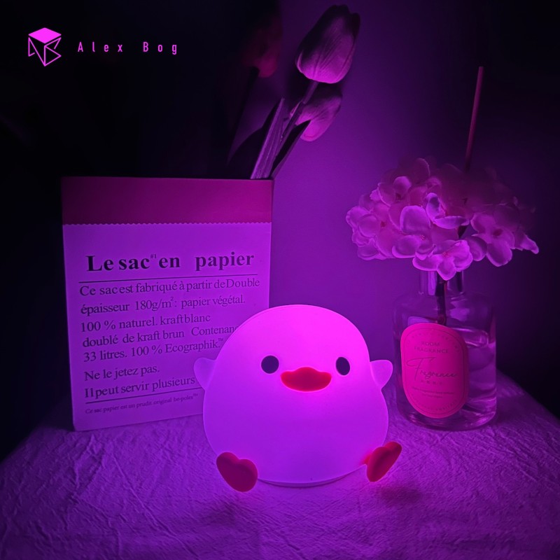LAMPARA SILICONA DUCK CAMBIO COLOR RGB LAMPARA SILICONA DUCK CAMBIO COLOR RGB
