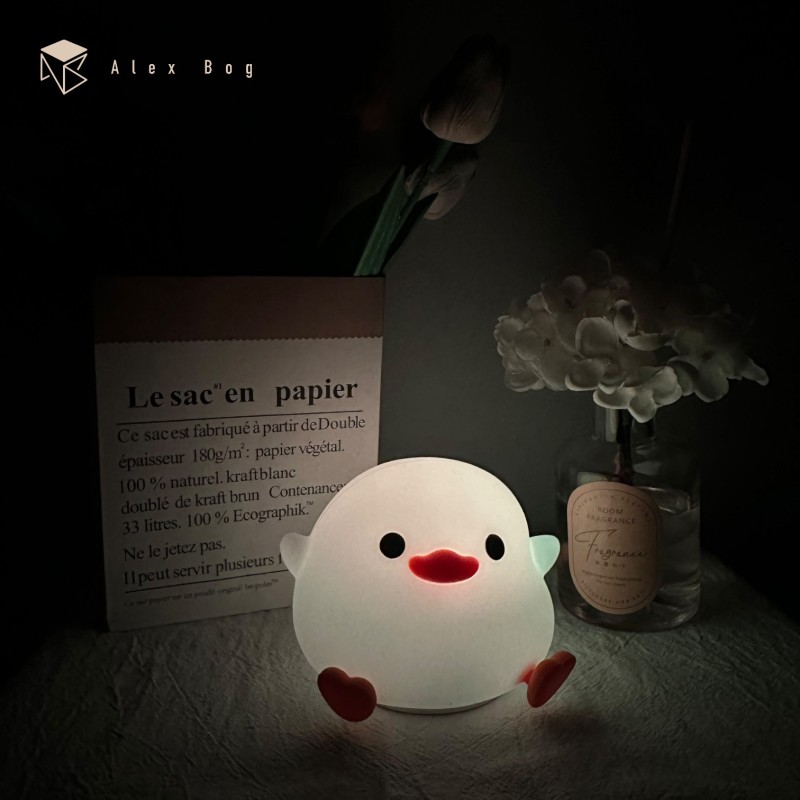 LAMPARA SILICONA DUCK CAMBIO COLOR RGB LAMPARA SILICONA DUCK CAMBIO COLOR RGB