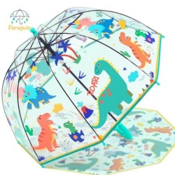 PARAGUAS INFANTIL AUTOMATICO TRANSP.,4 DISEÑOS