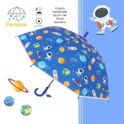 PARAGUAS INFANTIL AUTOMATICO SOLID COL.,4 DISEÑOS PARAGUAS INFANTIL AUTOMATICO SOLID COL.,4 DISEÑOS