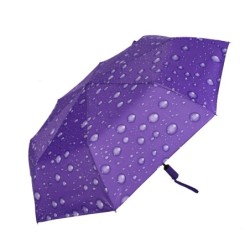 PARAGUAS AUT.PLEGABLE 6 COL.GOTAS LLUVIA PARAGUAS AUT.PLEGABLE 6 COL.GOTAS LLUVIA