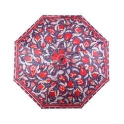 PARAGUAS AUT.PLEGABLE MANGO ORO 6 COL. ARABESCOS