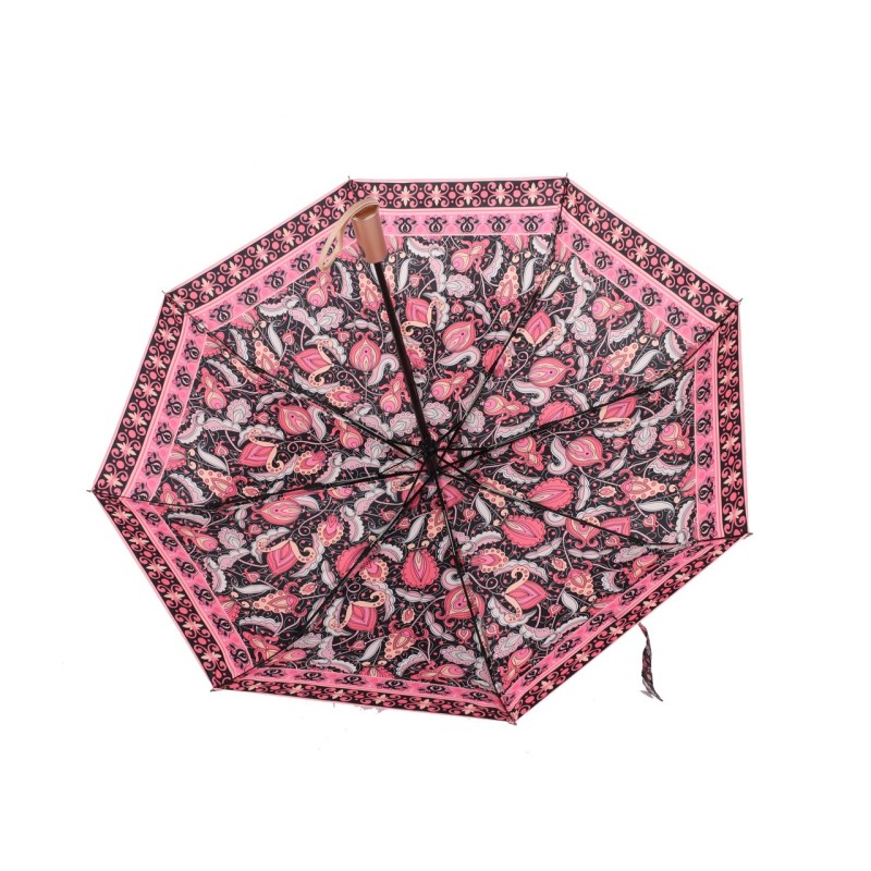 PARAGUAS AUT.PLEGABLE MANGO ORO 6 COL. ARABESCOS PARAGUAS AUT.PLEGABLE MANGO ORO 6 COL. ARABESCOS