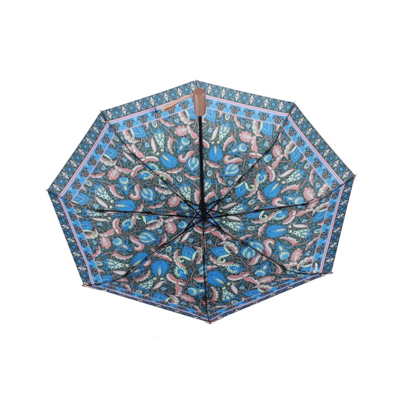 PARAGUAS AUT.PLEGABLE MANGO ORO 6 COL. ARABESCOS PARAGUAS AUT.PLEGABLE MANGO ORO 6 COL. ARABESCOS