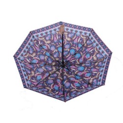 PARAGUAS AUT.PLEGABLE MANGO ORO 6 COL. ARABESCOS PARAGUAS AUT.PLEGABLE MANGO ORO 6 COL. ARABESCOS