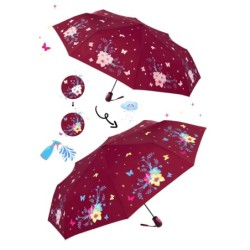 PARAGUAS PLEGABLE AUT. CAMBIO COLOR FLOWERS 3 COL PARAGUAS PLEGABLE AUT. CAMBIO COLOR FLOWERS 3 COL
