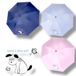 PARAGUAS AUT. PLEGABLE MANGO RUBER PUPPY 3 COL. PARAGUAS AUT. PLEGABLE MANGO RUBER PUPPY 3 COL.