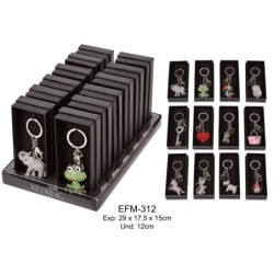 EXP. 12 LLAVEROS LUXE, 12 MODELOS SURTIDOS EXP. 12 LLAVEROS LUXE, 12 MODELOS SURTIDOS