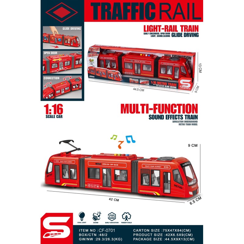 TRANVIA MULTIFUNCION LUZ Y SONIDO TRANVIA MULTIFUNCION LUZ Y SONIDO