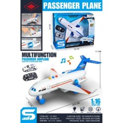 AVION MULTIFUNCION LUZ Y SONIDO ESCALA 1:16