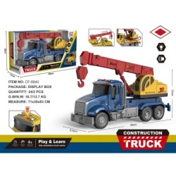 CAMION GRUA CON LUZ Y SONIDO