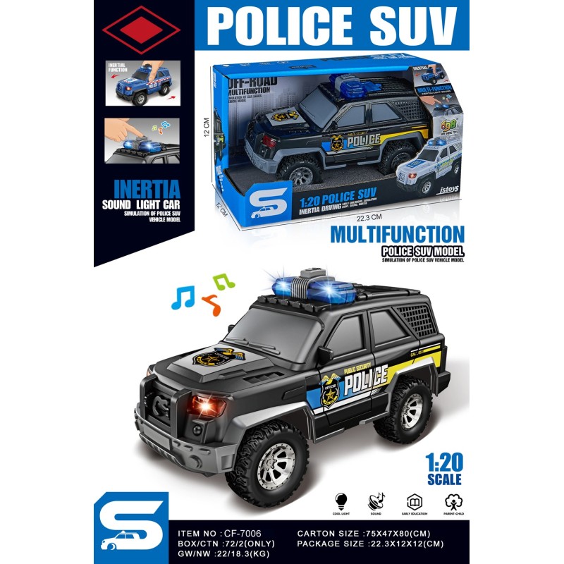 TODOTERRENO POLICIA LUZ Y SONIDO TODOTERRENO POLICIA LUZ Y SONIDO