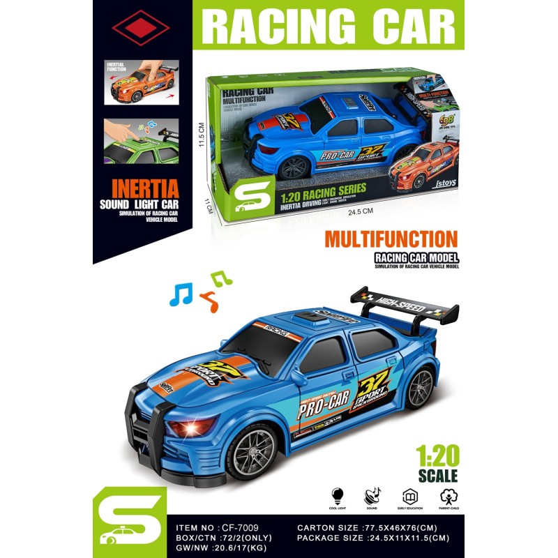 RACING CAR MULTIFUNCION LUZ Y SONIDO RACING CAR MULTIFUNCION LUZ Y SONIDO